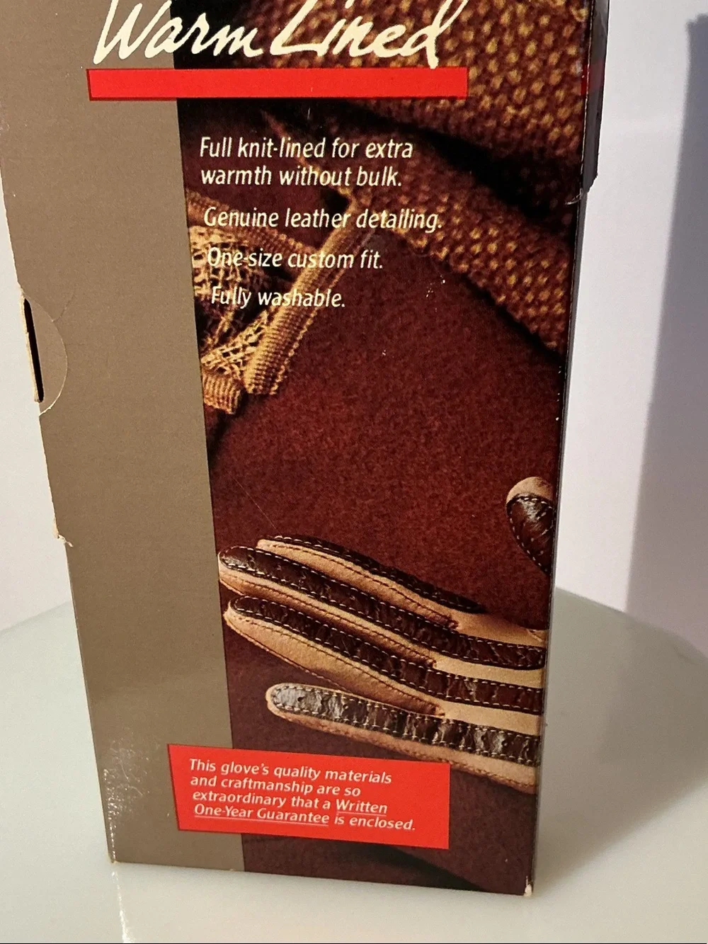 isotoner Brown Warm-Lined Women’s Gloves